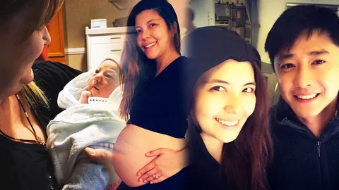 19 ปีที่รอคอย! อั๋น ศราวุธ เฮ เจนนี่ คลอดลูกสาว น้องเอวาลีน น่ารักน่าชัง