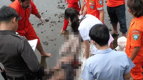 ฆ่าโหดหนุ่ม ฟันหัวแบะ ศพถ่วงน้ำแคว! หวังอำพรางคดี