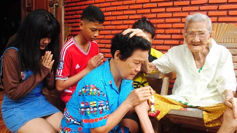 วันแม่!! ลูกหลานเหลน แห่ขอพรคุณยาย 108 ปี โชว์รำไทยลีลาอ่อนช้อย
