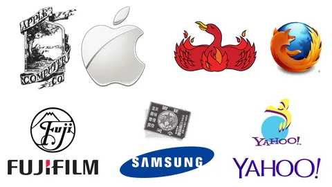 10 โลโก้แบรนด์ดังด้านไอทีมีวิวัฒนาการอย่างไร?