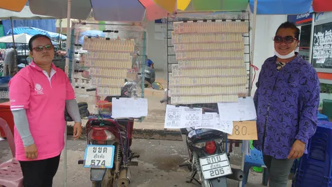 เกลี้ยงแผง! คอหวยแห่ซื้อเลขดังปั่นเพื่อแม่-เลขเด็ดเจ้าแม่ตะเคียน