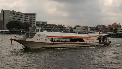 เรือด่วนเจ้าพระยา-คลองแสนแสบ ลดค่าตั๋ว 1 บาท มีผลตั้งแต่ 20 สิงหา