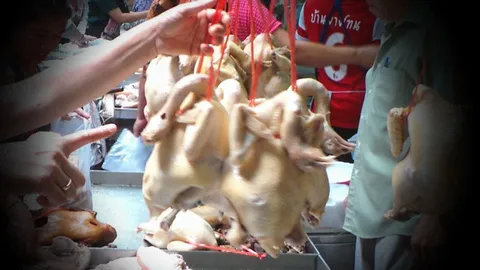 เทศกาลสารทจีน ระยอง หงอยเหงาคนงดไหว้เจ้า ร้านไก่-เป็ดซบเซาขายไม่ดี