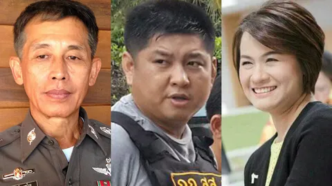 ยำตำรวจหั่นดอกไม้และกระบอง 30/08/58