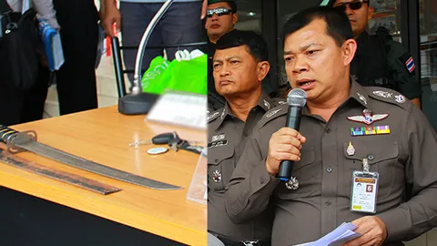 รวบแก๊งโจ๋ ไล่ยิงอริเจ็บ 1 ชาวบ้านโดนลูกหลงอีกราย ฉุนถูกมองหน้า!