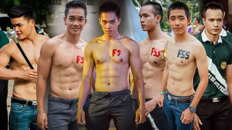 แชร์รัวๆ นิ้วเกือบล็อก! พาเหรดเหล่าหนุ่ม ม.บูรพา ทำฮือฮาโชว์กองทัพซิกซ์แพ็ก 