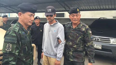 รวบชายต่างชาติเสื้อเหลือง มือบึมราชประสงค์ คาชายแดนเขมร