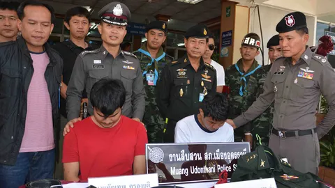 ตร.อุดรฯ จับ 2 หมวดกำมะลอหลอกสาว แฟนพยาบาลรู้ถึงน้ำตาร่วงบนโรงพัก