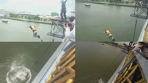 โอละพ่อ! คลิปบันจี้จัมพ์สะพานพระราม 8 คนเจ็บเป็นชายไม่ประสงค์ดำเนินคดีกับผู้ใด