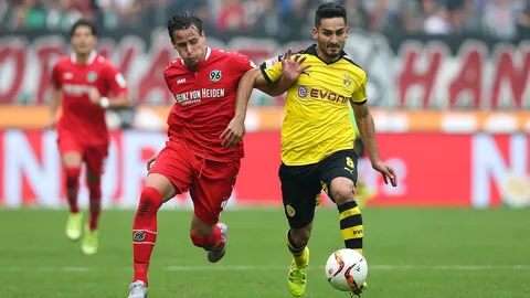 'โอบาเมยอง' เหมาสอง! 'ดอร์ทมุนด์' ทุบ 'ฮันโนเวอร์' คาถิ่น 4-2