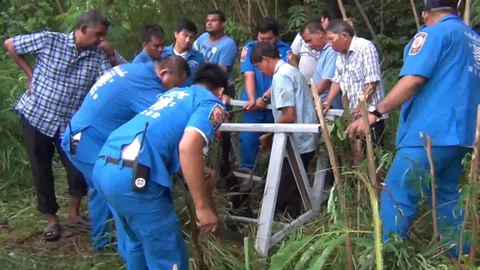 ลูกวัวสายพันธุ์ดี พลาดตกบ่อร้าง ช่วยนาน 1 ช.ม. สุดท้ายไม่รอด!