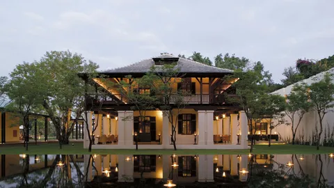 พักหรูริมน้ำปิง ที่  Anantara Chiang Mai Resort & Spa