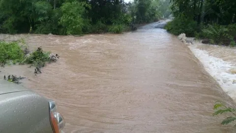  พายุโซนร้อน 'หว่ามก๋อ' ทำฝนตกถล่มพื้นที่ศรีสะเกษ