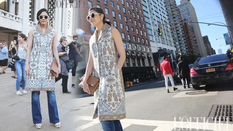 ขาม้าต้องมา! 'ชมพู่' เลอค่ามากมาย ดูโชว์ Tory Burch ที่ NYFW