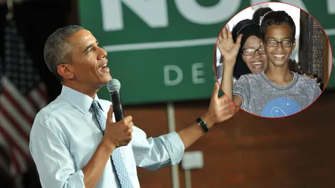 กระแสชาวเน็ตแรง! โอบามาร่วมส่งกำลังใจด.ช.อาห์เหม็ด โดนตร.จับคิดว่าทำระเบิด