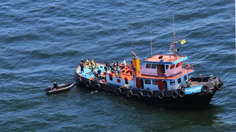 เข้าสู่วันสุดท้าย ยังค้นหาไม่เจอ 4 ลูกเรือภัทรมารีน 5 ดิ่งจมทะเล