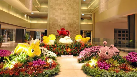 นานาชาติร่วมแข่งจัดดอกไม้ในไทย