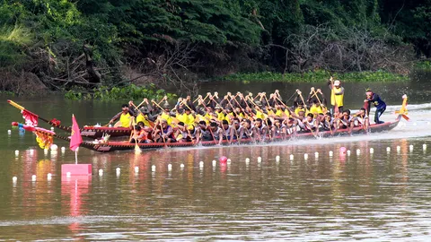 'พรพระแก้ว' เบิ้ลแชมป์! ศึกยอดฝีพายไทยรัฐ สนาม 2 จ.สระบุรี