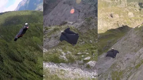 ท้ามฤตยู! นักกีฬาเอ็กซ์ตรีมโชว์ร่อน “วิงสูท ฟลายอิ้ง” กีฬาบินร่อนสุดหวาดเสียว