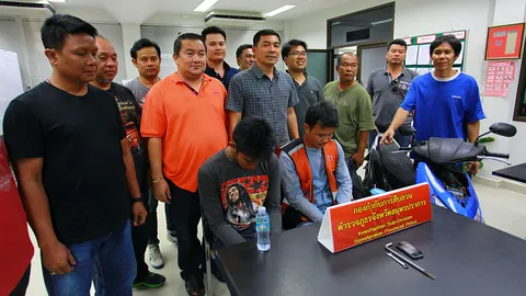 ตร.สมุทรปราการ บุกรวบหนุ่มวิน ลัก จยย. ขายบนเฟซบุ๊กหาเงินใช้