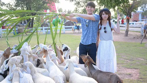 ‘สน-แป้งโกะ’ เที่ยวชาร์จพลัง ตะลุย พัทยา ชีพฟาร์ม สุดฟิน!!