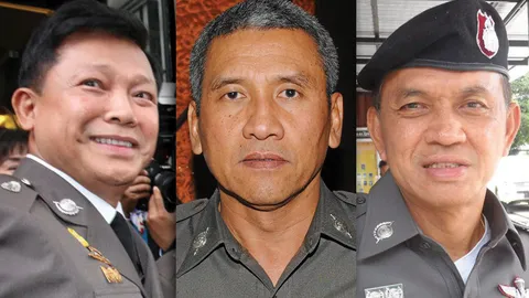 ยำตำรวจหั่นดอกไม้และกระบอง 04/10/58