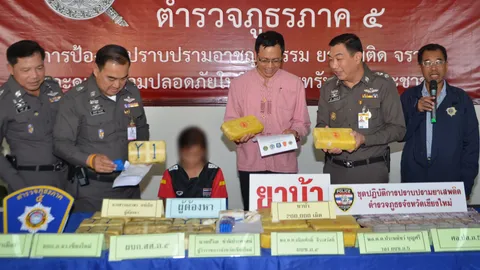 จับยาบ้าสองแสนเม็ด เครือข่าย 'พ.อ.จะลอโบ'
