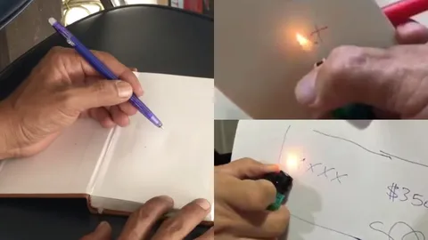 มีอยู่จริง! ปากกาเขียนแล้วลบออกได้ เตือนก่อนใช้เขียนเอกสาร-เซ็นเช็ค