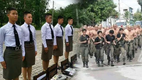 แห่วิจารณ์! นักเรียนตำรวจหญิงไถผมเกรียน อ.แจงช่วยให้คล่องตัว