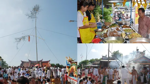 เริ่มต้น 'ถือศีลกินเจ' ทั่วประเทศคึกคัก ปชช. ออกมาจับจ่ายอาหาร