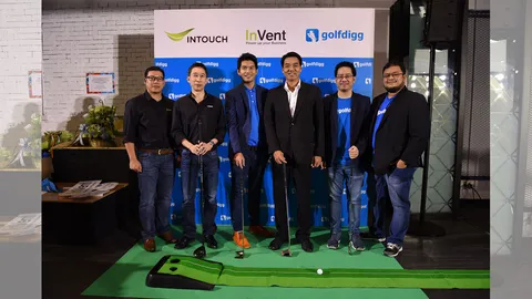 แอพจองสนามกอล์ฟ! อินทัช ร่วมทุน กอล์ฟดิกก์ ตอบโจทย์นักกอล์ฟยุคดิจิตอล