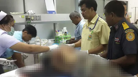 อุกอาจ! คว้าลูกซองรัวยิงหนุ่มเมืองคอน 11 แผล ดับหน้าสถานีรถไฟ