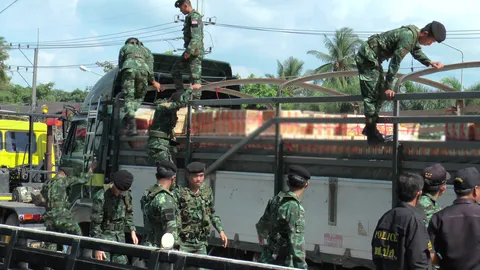 ล็อกตัวโจ๋พม่าเมาซิ่งรถบรรทุก แหกด่านสะพานมิตรภาพไทย-พม่า