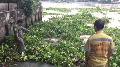 พบศพชายไม่ทราบชื่อ สักโจรสลัดแขนขวา ลอยน้ำเจ้าพระยา