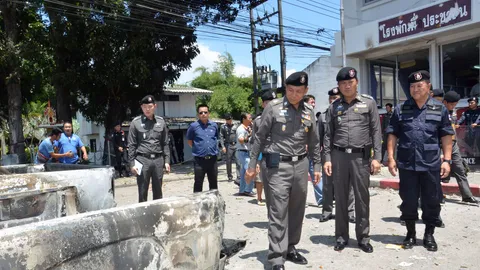 ออกหมายจับแล้ว 34 ผู้ต้องหา ทำลายโรงพักถลาง ตร.เปิดทางมอบตัว