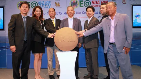 ไทยจัดศึก 'เอทีพี-ดับเบิลยูทีเอ' หาแชมป์ 'อีเอหัวหิน'