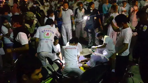 โจ๋ภูเก็ตฉุนถูกโยนประทัด-ด่า ควักปืนยิงเจ็บ 3 ตาย 1 ตร.เร่งล่าตัว