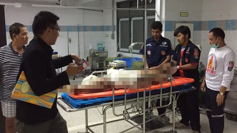 ฉุนเหยียบเท้า! โจ๋เมืองคอนรุมแทงหนุ่มกระบี่ดับ 1 สาหัส 1 คา 'โอเกะ'