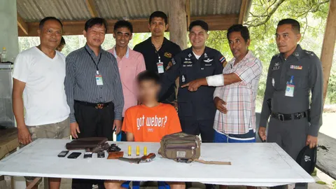 รวบแล้ว 1 ราย ไอ้โม่งดักปล้นพ่อค้าผลไม้ พบประวัติโชกโชน