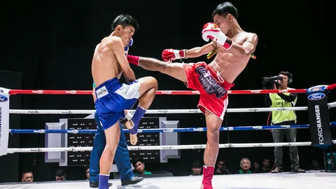 'แสนพยัคฆ์' เดินลุย! ชกชนะแต้ม 'เพชรสุพรรณ' ศึกยอดมวยไทยรัฐ