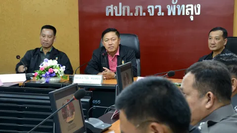 'วินัย' ลงพื้นที่พัทลุง ตามคืบหน้าคดีฆ่าพระสุชาติ เชื่อได้ตัวคนร้ายแน่