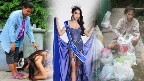 อย่ายี้! นางงามเก็บขยะ? มิ้นต์ สวยสู้ชีวิตสุดขีด! 