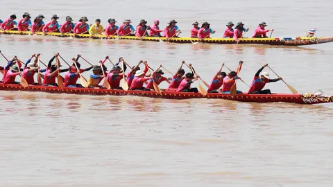 ‘รุ่งสุริยา’ เจ๋ง! แล่นฉิวซิวแชมป์ ‘ศึกยอดฝีพายไทยรัฐ’ หนองคาย วันแรก