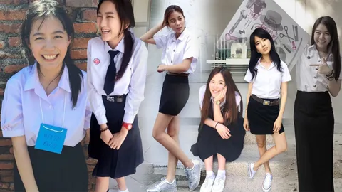แฟชั่นก็พลุ่งพล่าน! ส่อง 10 ชุดนักเรียนหญิง สาวฮอตฮอร์โมน