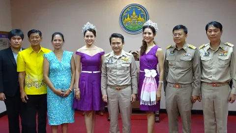 ‘โจอี้-จีน่า’ 2พี่น้อง นส.ไทย! สมัครใจเป็นทูตวัฒนธรรมให้ ร้อยเอ็ด