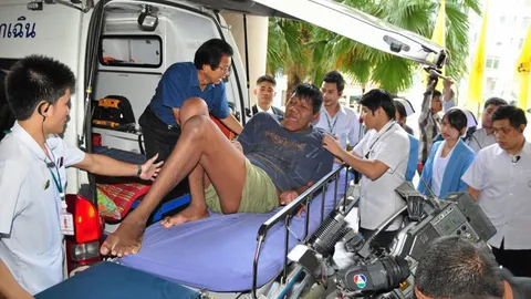 ‘น้องออฟ’ หนุ่มสูง269ซม. สิ้นใจแล้ว ที่บ้านใน จ.สุรินทร์  