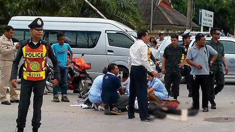 ปูนบำเหน็จ-เลื่อนยศ ดาบ ตร.เหยื่อรถตู้เมาซิ่ง ในเส้นทางเสด็จฯ