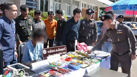 จับ 2โจ๋ งัดบ้านน้อง 'ดร.อาทิตย์' เปิดเซฟลักพระเครื่อง มูลค่ากว่า 2 ล.