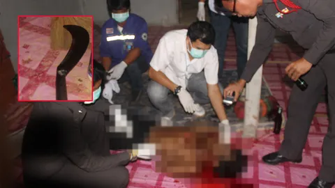 ทะเลาะกลางวงเหล้า! เฒ่าชุมพรเมาคว้ามีดปาดคอเพื่อนซี้หวิดขาด