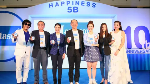 แลคตาซอย ทุ่ม 80 ล้าน ผุดแคมเปญ 'แฮปปี้เนส 5 บ.'